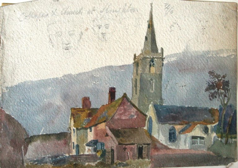 Knighton by John Flower Knighton by John Flower